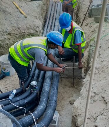 waterline or drainage mep